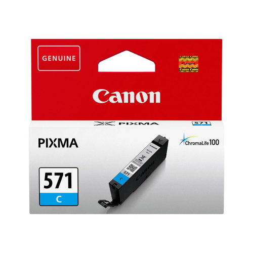 CANON CLI-571C SERBATOIO CIANO PER PIXMA MG5750-MG6850-MG7750 7ML